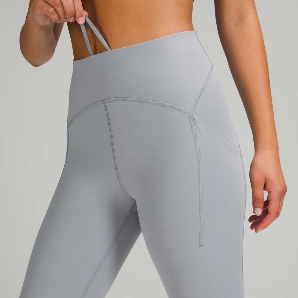 Lululemon Power Thru High Rise Tight Rhino Grey - Picture 4 of 11